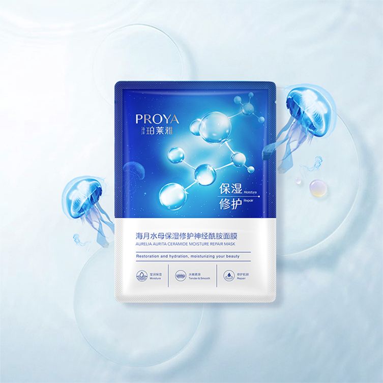 博天堂真人海月水母保湿修护神经酰胺面膜